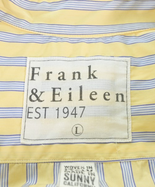 Frank&Eileen（フランクアンドアイリーン）カジュアルシャツ 黄 サイズ:L メンズ/2200677341224