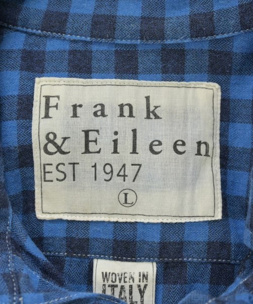 Frank&Eileen（フランクアンドアイリーン）カジュアルシャツ 青 サイズ:L メンズ/2200677341279