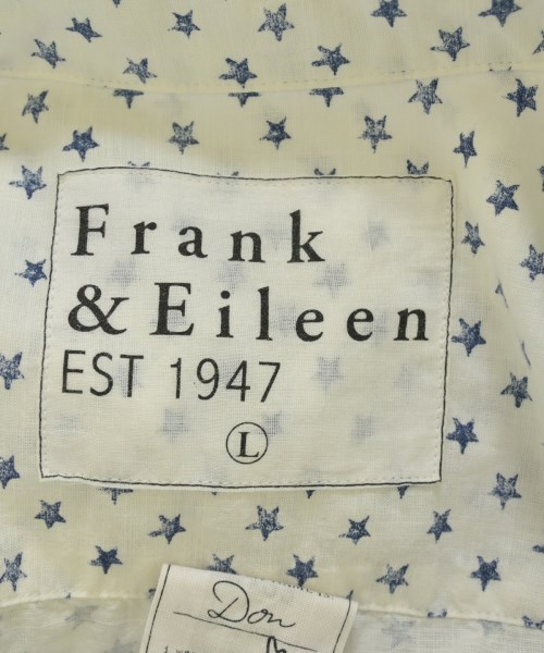 Frank&Eileen（フランクアンドアイリーン）カジュアルシャツ 白 サイズ:L メンズ/2200677341286
