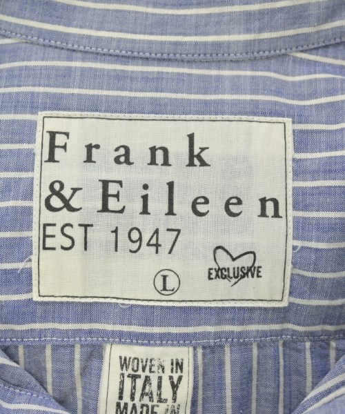 Frank&Eileen（フランクアンドアイリーン）カジュアルシャツ 青 サイズ:L メンズ/2200677341309
