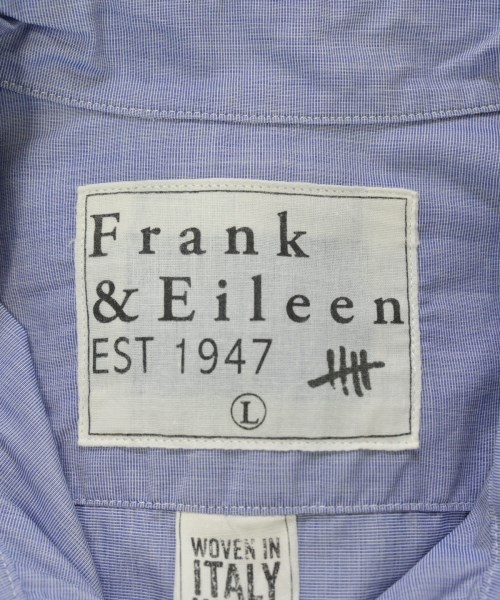 Frank&Eileen（フランクアンドアイリーン）カジュアルシャツ 青 サイズ:L メンズ/2200677341323