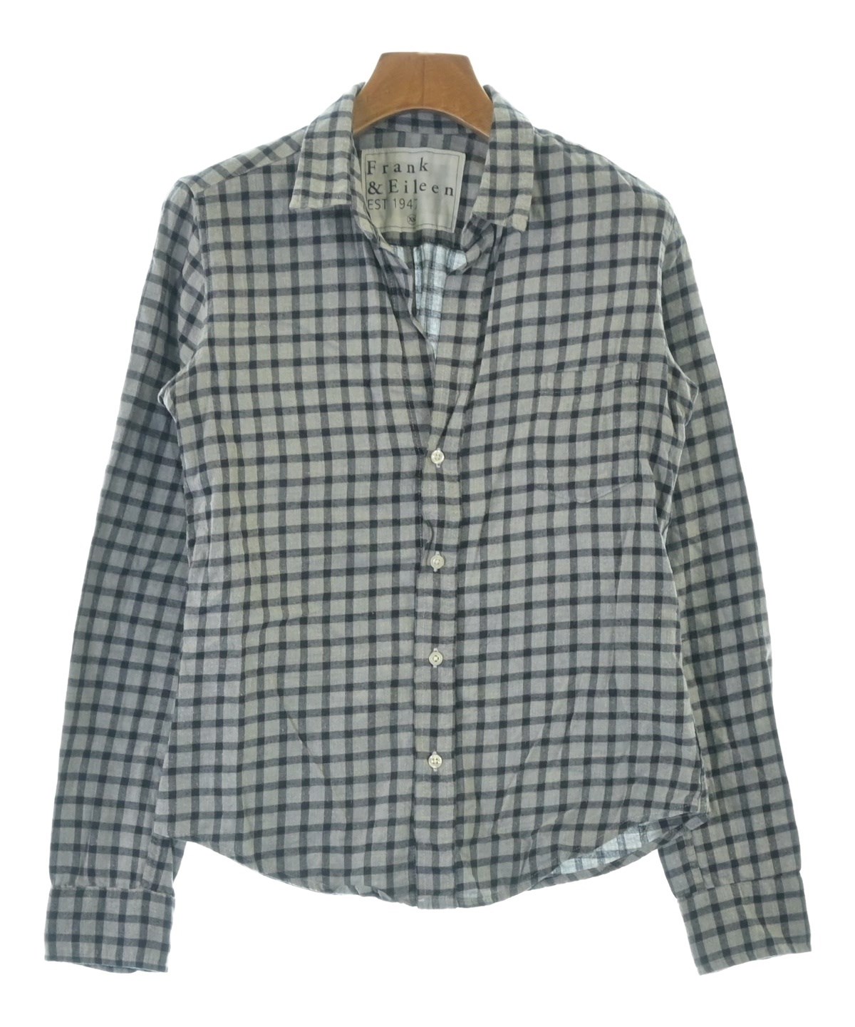 (新品)Deuxieme Classe FRANK＆EILEENグレー シャツ McLoghlin, Utility Shirt, Gray Melange – ReLoved by Frank & Eileen
