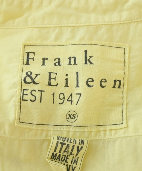 Frank&Eileen（フランクアンドアイリーン）カジュアルシャツ 黄 サイズ:XS レディース/2200681724259