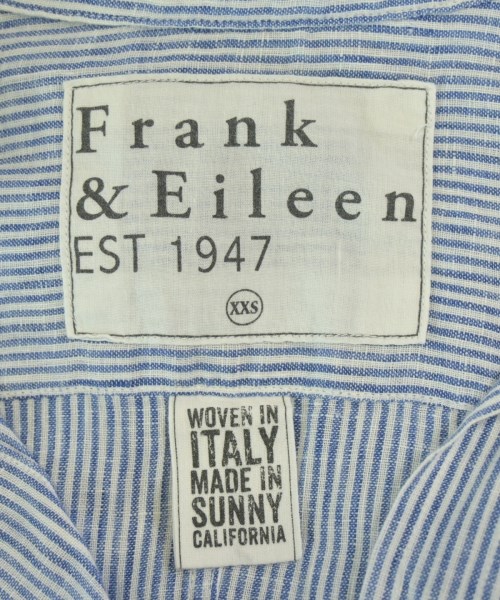 Frank&Eileen（フランクアンドアイリーン）カジュアルシャツ 青 サイズ:XXS レディース/2200688074043