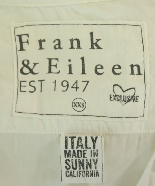 Frank&Eileen（フランクアンドアイリーン）カジュアルシャツ 白 サイズ:XXS レディース/2200691490151