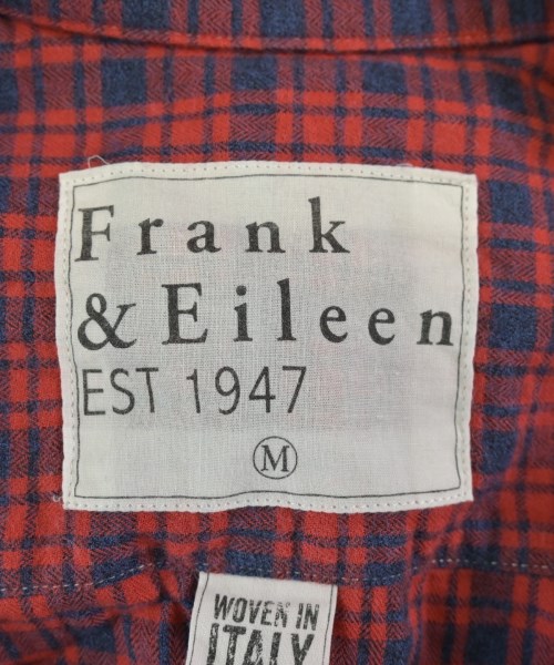 Frank&Eileen（フランクアンドアイリーン）カジュアルシャツ 赤 サイズ:M メンズ/2200691745022