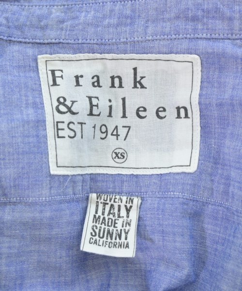 Frank&Eileen（フランクアンドアイリーン）カジュアルシャツ 青 サイズ:XS メンズ/2200691132051