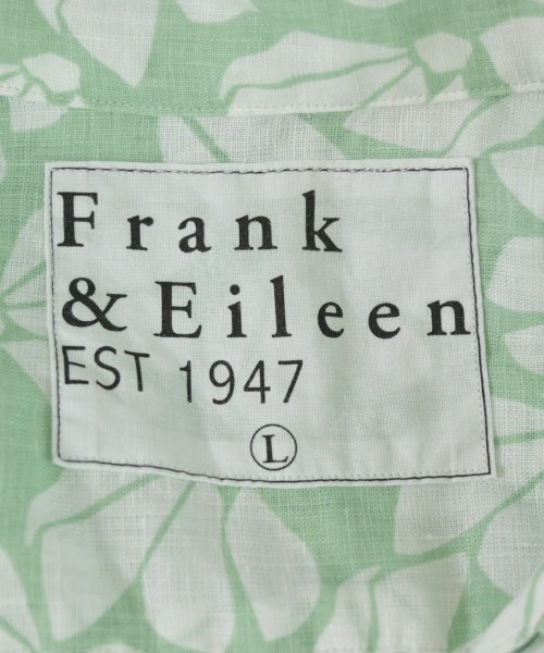 Frank&Eileen（フランクアンドアイリーン）カジュアルシャツ 緑 サイズ:L メンズ/2200695834173