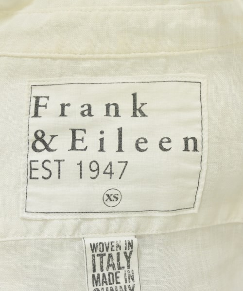 Frank&Eileen（フランクアンドアイリーン）カジュアルシャツ 白 サイズ:XS レディース/2200686829195