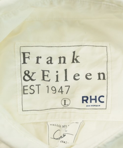 Frank&Eileen（フランクアンドアイリーン）カジュアルシャツ 白 サイズ:L メンズ/2200697145123