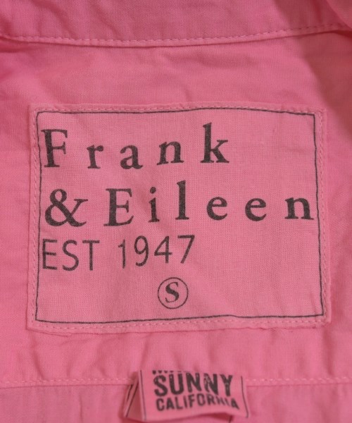 Frank&Eileen（フランクアンドアイリーン）カジュアルシャツ ピンク サイズ:S レディース/2200700867110