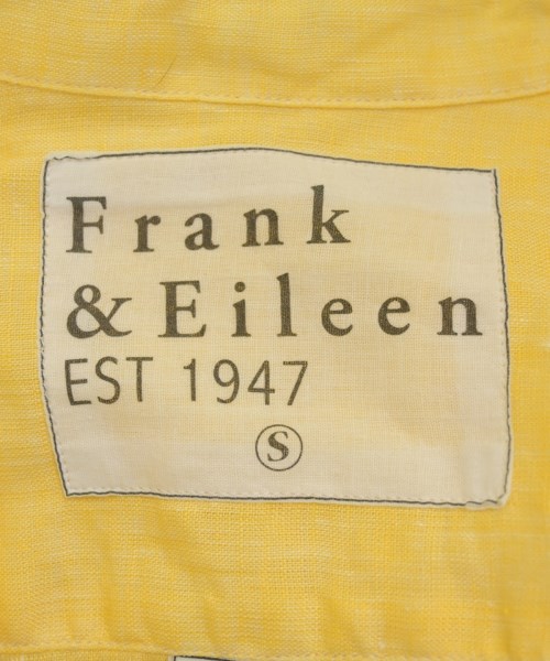 Frank&Eileen（フランクアンドアイリーン）カジュアルシャツ 黄 サイズ:S レディース/2200700867134