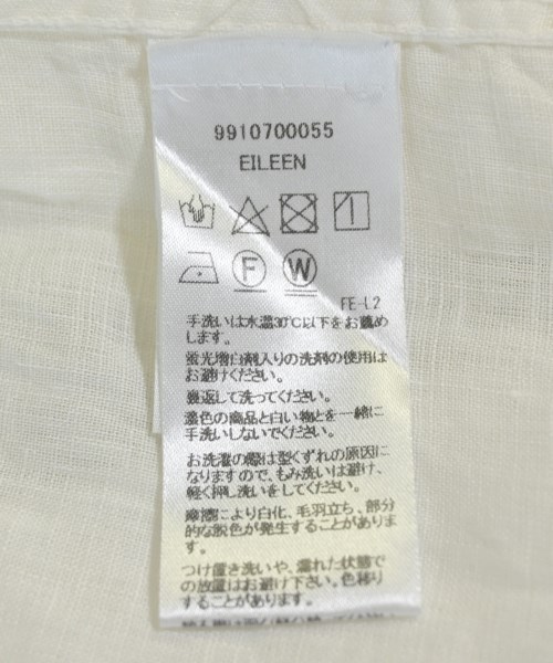 Frank&Eileen（フランクアンドアイリーン）カジュアルシャツ 白 サイズ:S レディース/2200700867141