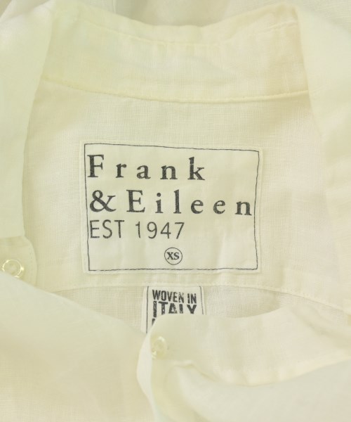 Frank&Eileen（フランクアンドアイリーン）カジュアルシャツ 白 サイズ:XS メンズ/2200699349161