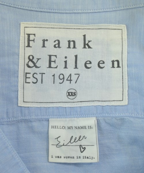 Frank&Eileen（フランクアンドアイリーン）カジュアルシャツ 青 サイズ:XXS メンズ/2200645051094
