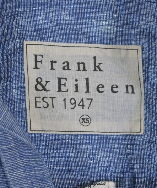 Frank&Eileen（フランクアンドアイリーン）カジュアルシャツ 青 サイズ:XS レディース/2200654848029
