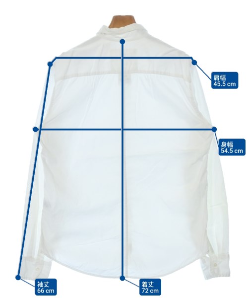 Frank&Eileen（フランクアンドアイリーン）カジュアルシャツ 白 サイズ:M メンズ/2200644319034