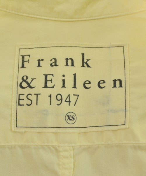Frank&Eileen（フランクアンドアイリーン）カジュアルシャツ 黄 サイズ:XS レディース/2200644937375