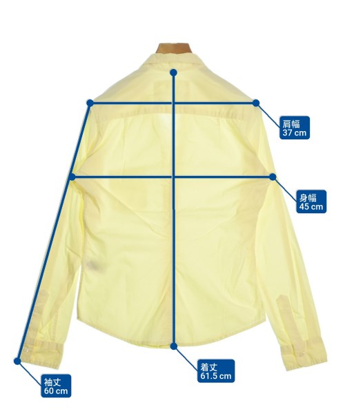 Frank&Eileen（フランクアンドアイリーン）カジュアルシャツ 黄 サイズ:XS レディース/2200644937375