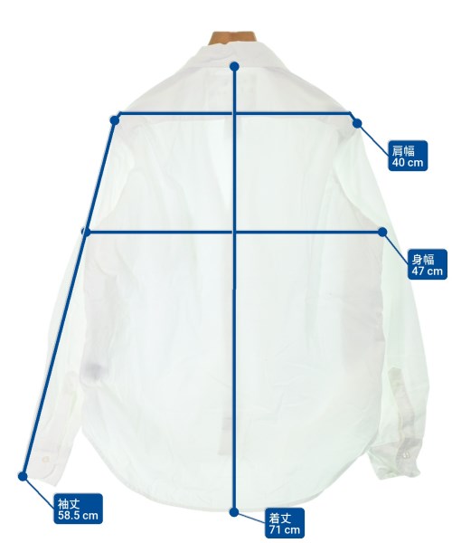 Frank&Eileen（フランクアンドアイリーン）カジュアルシャツ 白 サイズ:XS レディース/2200634070037