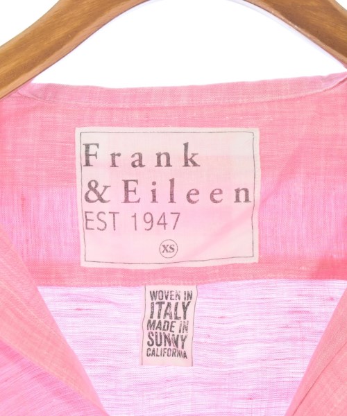Frank&Eileen（フランクアンドアイリーン）ブラウス ピンク サイズ:XS レディース/2200655979104
