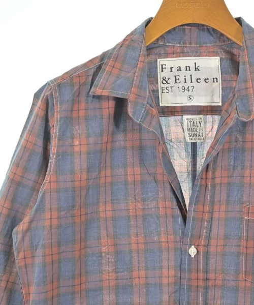 Frank&Eileen（フランクアンドアイリーン）カジュアルシャツ 赤 サイズ:S レディース/2200655455097