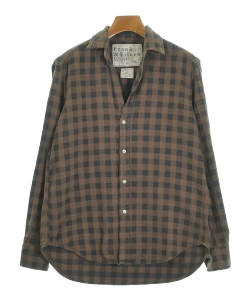 Frank&Eileen(フランクアンドアイリーン)カジュアルシャツ 茶 サイズ:XS/2200658482038