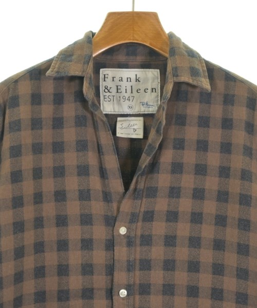 Frank&Eileen（フランクアンドアイリーン）カジュアルシャツ 茶 サイズ:XS レディース/2200658482038
