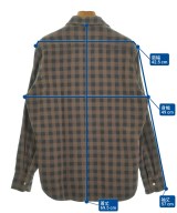 Frank&Eileen（フランクアンドアイリーン）カジュアルシャツ 茶 サイズ:XS レディース/2200658482038