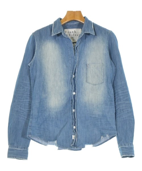 Frank&Eileen(フランクアンドアイリーン)カジュアルシャツ 青 サイズ:XS/2200655372097