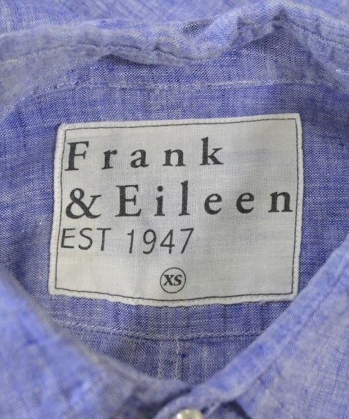 Frank&Eileen（フランクアンドアイリーン）カジュアルシャツ 青 サイズ:XS メンズ/2200704701328