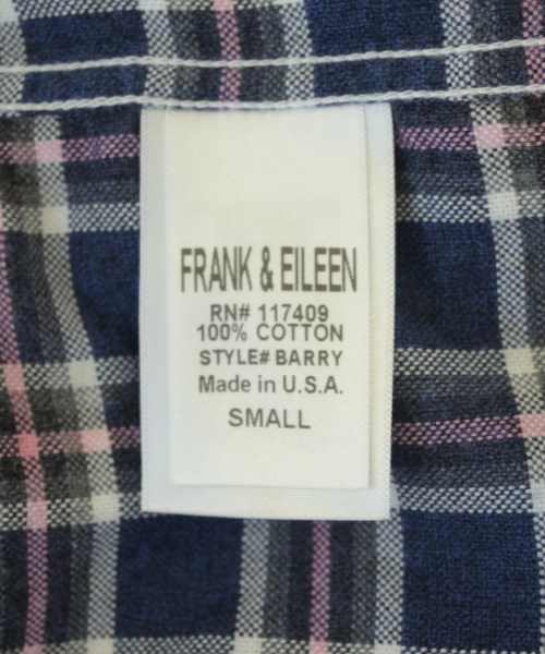 Frank&Eileen（フランクアンドアイリーン）カジュアルシャツ 紺 サイズ:S レディース/2200709882091