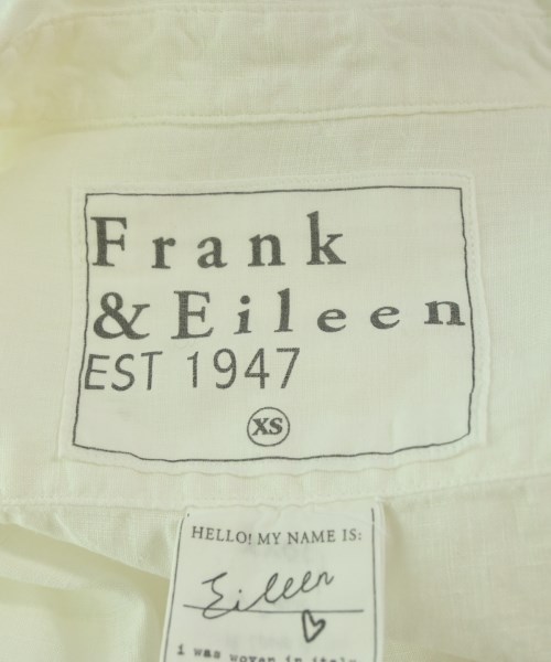 Frank&Eileen（フランクアンドアイリーン）ブラウス 白 サイズ:XS レディース/2200715807033