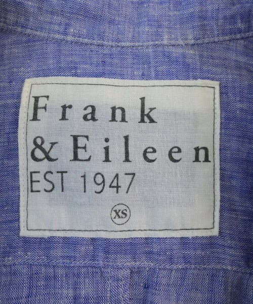 Frank&Eileen（フランクアンドアイリーン）カジュアルシャツ 青 サイズ:XS レディース/2200718087036