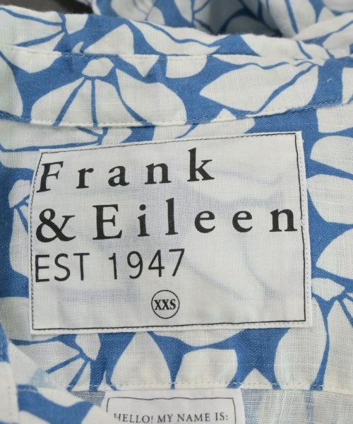 Frank&Eileen（フランクアンドアイリーン）カジュアルシャツ 青 サイズ:XXS レディース/2200714950082