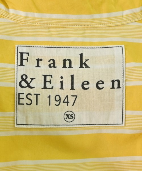 Frank&Eileen（フランクアンドアイリーン）カジュアルシャツ 黄 サイズ:XS レディース/2200714950112