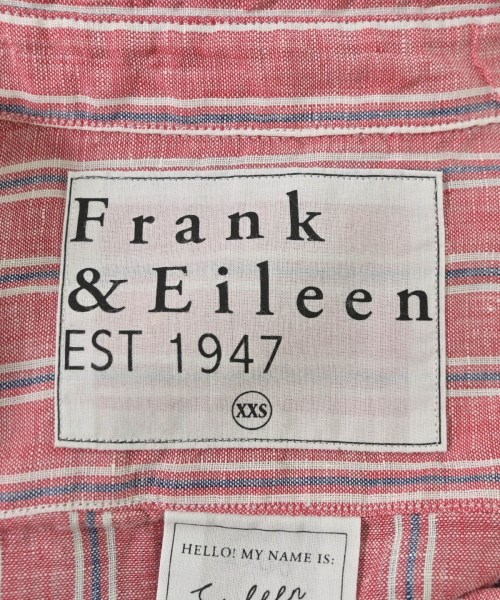 Frank&Eileen（フランクアンドアイリーン）カジュアルシャツ 赤 サイズ:XXS レディース/2200714950129