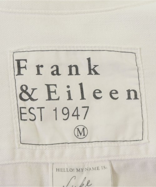 Frank&Eileen（フランクアンドアイリーン）カジュアルシャツ 白 サイズ:M メンズ/2200644984263