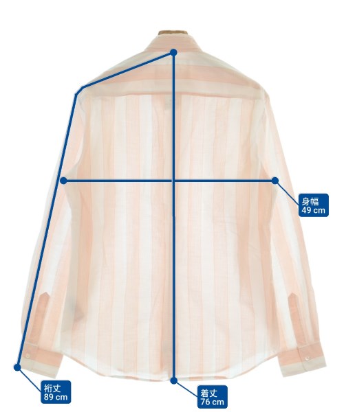 Frank&Eileen（フランクアンドアイリーン）カジュアルシャツ ピンク サイズ:S メンズ/2200645229073