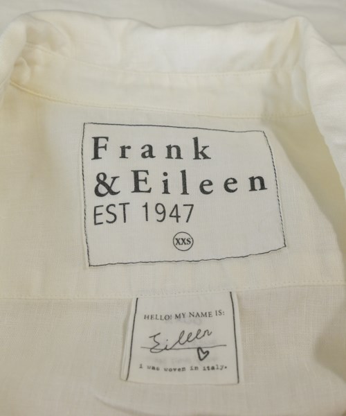 Frank&Eileen（フランクアンドアイリーン）カジュアルシャツ 白 サイズ:XXS レディース/2200634975073