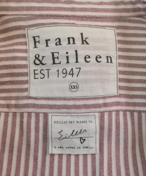 Frank&Eileen（フランクアンドアイリーン）カジュアルシャツ 赤 サイズ:XXS レディース/2200648358046