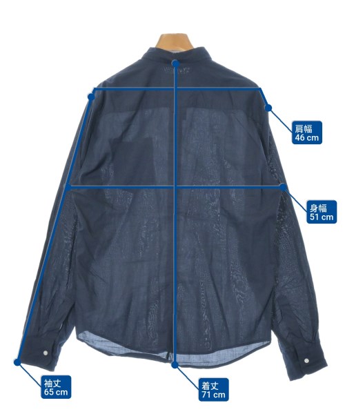 Frank&Eileen（フランクアンドアイリーン）カジュアルシャツ 紺 サイズ:S レディース/2200640064082