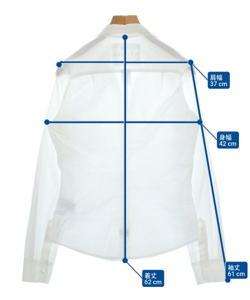 Frank&Eileen（フランクアンドアイリーン）カジュアルシャツ 白 サイズ:XS レディース/2200638046090