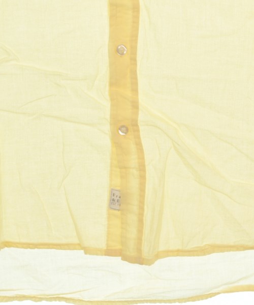 Frank&Eileen（フランクアンドアイリーン）ブラウス 黄 サイズ:XS レディース/2200638505221