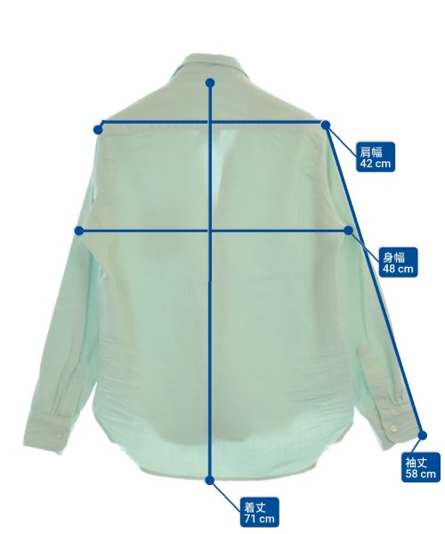 Frank&Eileen（フランクアンドアイリーン）ブラウス 緑 サイズ:XXS レディース/2200638505238