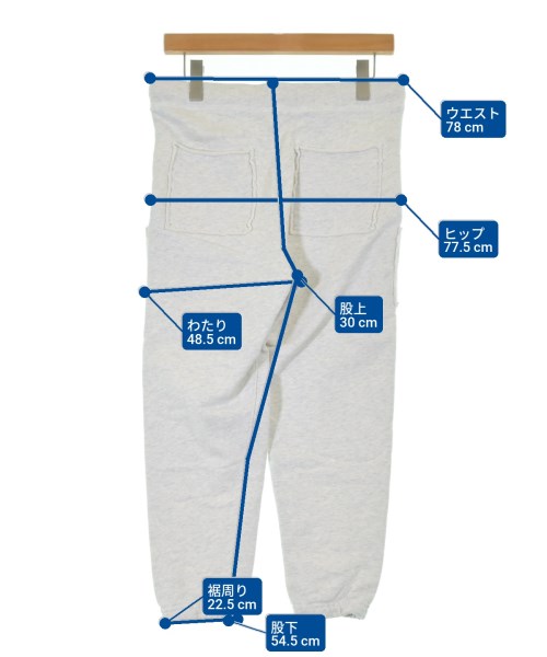 Frank&Eileen（フランクアンドアイリーン）スウェットパンツ グレー サイズ:XS レディース/2200642144188