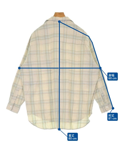 Frank&Eileen（フランクアンドアイリーン）カジュアルシャツ ベージュ サイズ:XS レディース/2200640353056