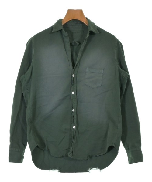Frank&Eileen(フランクアンドアイリーン)カジュアルシャツ 緑 サイズ:XXS/2200642788030