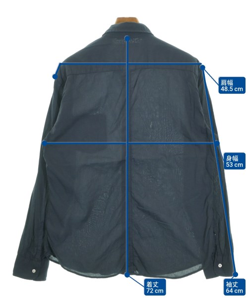 Frank&Eileen（フランクアンドアイリーン）カジュアルシャツ 紺 サイズ:L メンズ/2200651970198