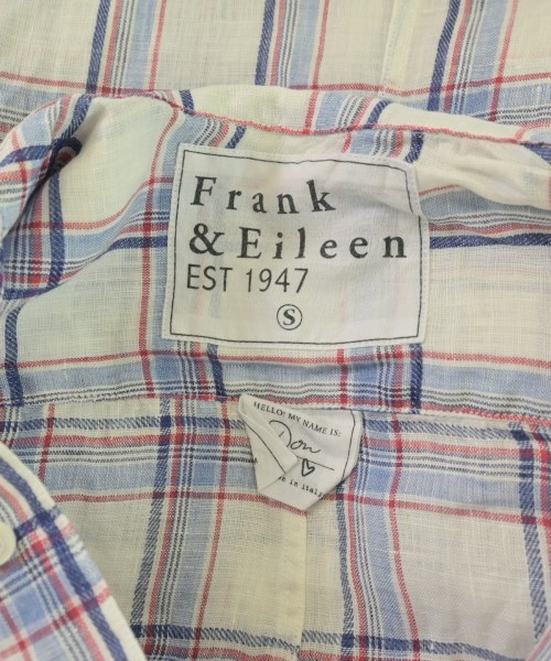 Frank&Eileen（フランクアンドアイリーン）カジュアルシャツ 白 サイズ:S メンズ/2200700016068
